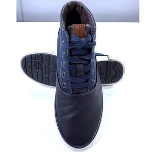Ben Sherman, Men's Navy‎ Blue High Top Fashion Sneakers, Sz 8